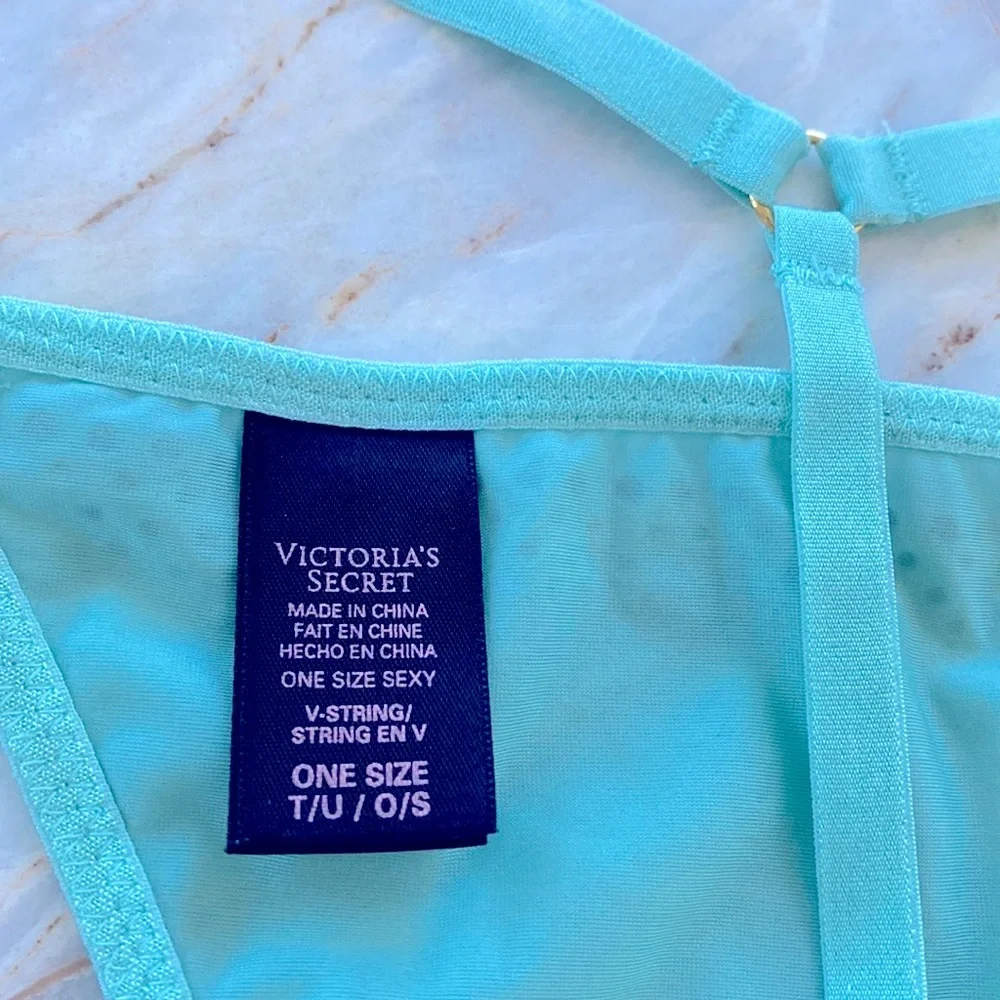 VS  Vintage Dream Angel Very Sexy V-String Thong Panty G-String Pantie One Size - Picture 7 of 11